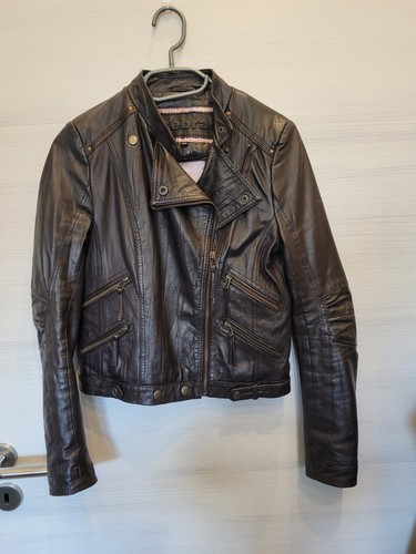 Damen echte lederjacke - damen,