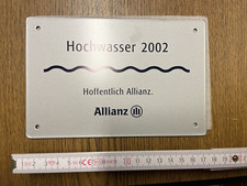 Versicherungsschild hochwasser - versicherungsschild,