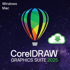 Corel Draw Graphics Suite 2025 Win/Mac Education Dauerlizenz Schulversion NEU