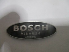 Schild bosch typenschild - schild,