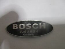 Schild Bosch Typenschild  VJ6AR24 VJ 6AR 24 Porsche 911 Pagode SL SE280 250 ?