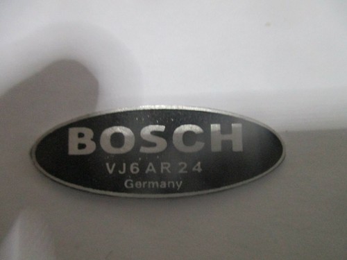 Schild bosch typenschild - schild,