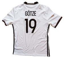 Adidas Mario Götze DFB Deutschland 2016 Heim Trikot weiß YOUTH KINDER L 164