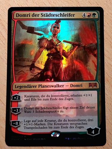 Mtg magic foil domri der - magic,