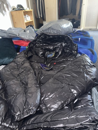 Unisex jacke schwarz glänzend - schwarz,