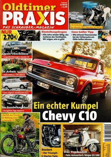 Oldtimer praxis 2018 opel - oldtimer,
