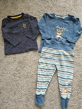 Baby Schlafanzug Größe 74 Junge blau