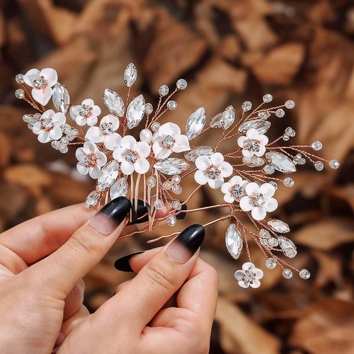 Brautschmuck hochzeit haarkamm - brautschmuck,