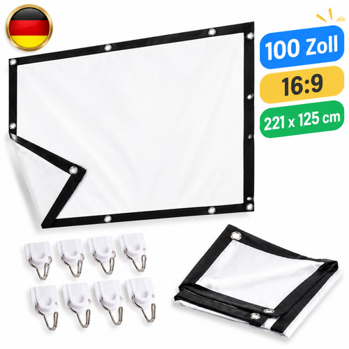 100 beamerleinwand faltbar - beamerleinwand,