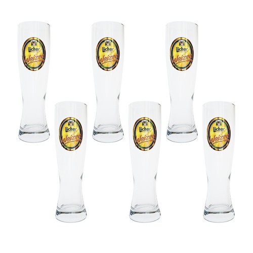Licher bierglas weizen 5l - 6x,