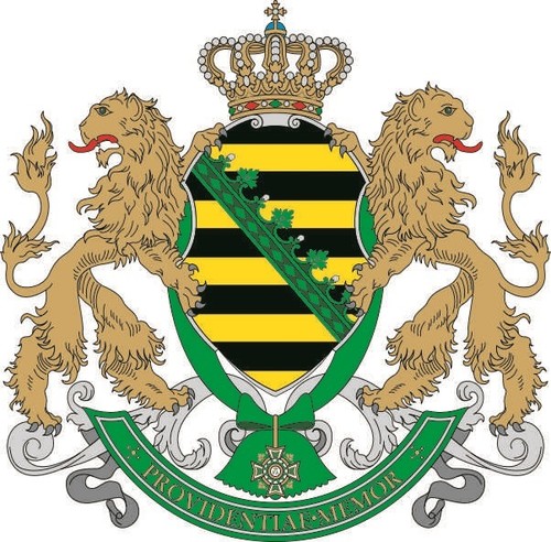 Aufkleber königreich sachsen - aufkleber,