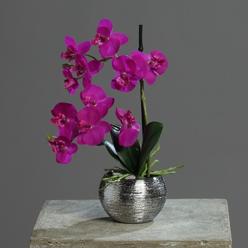Künstliche orchidee 30cm lila - orchidee,