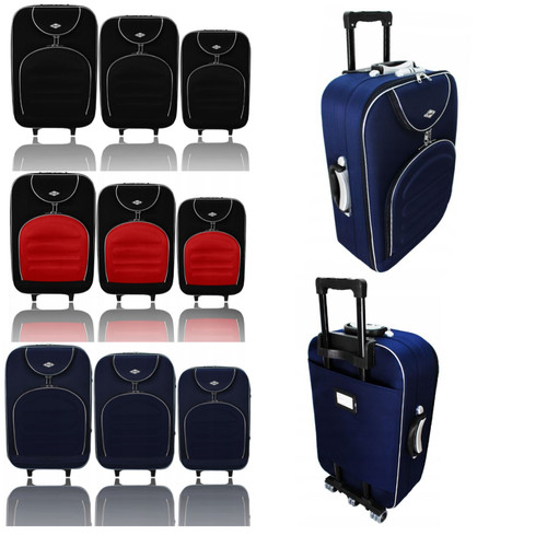Trolley stoff reisekoffer set - trolley,