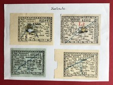Alte fahrscheine auf - alte,