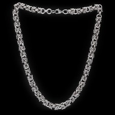 Königskette  9 mm Panzerkette Halskette Armband Edelstahl Schmuck 16 - 80 cm