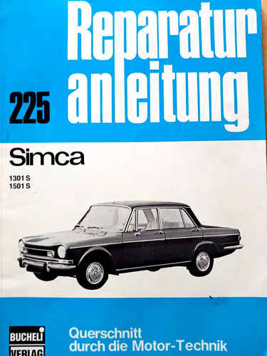 Simca reparaturanleitung - simca,