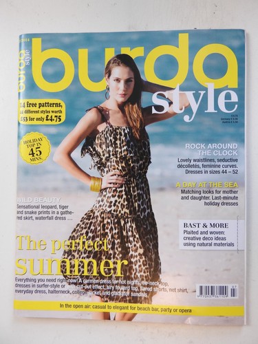 Burda style magazine july - july, 2014