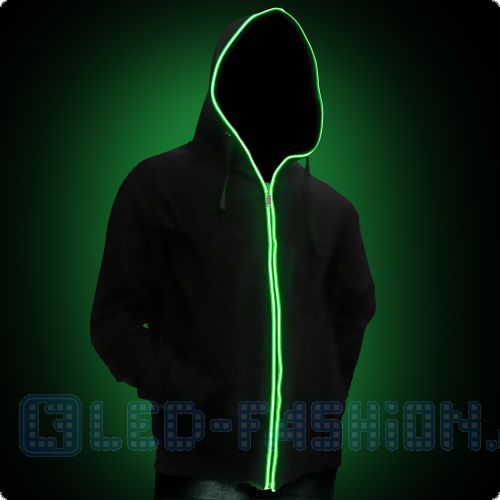Led jacke hoodie - hoodie, festival