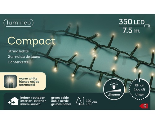 Lumineo lichterkette compact - lichterkette,