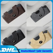 Sonnenblenden Klip Sonnen Brillen Etui für AUDI Halter Brillenetui Halter Tasche