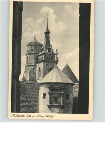 Stuttgart city uhr alten - stuttgart,