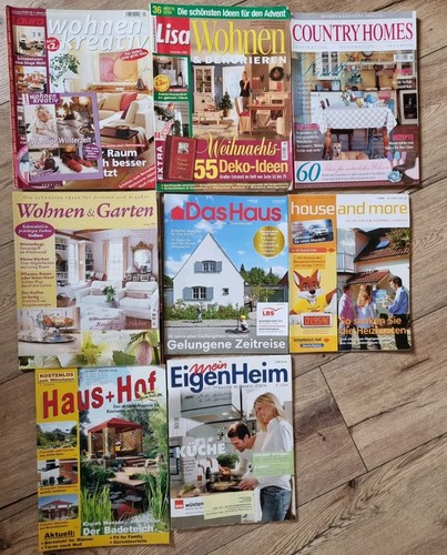 Wohnzeitschriften - 8,