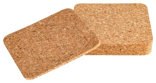 Kork bierdeckel set - set, stück