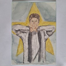 Kenan Yildiz Juventus Aquarell