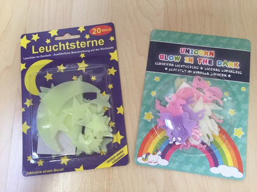 Glow the dark - in, leuchtsterne