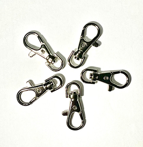 Karabiner messing platinfarben - karabiner,