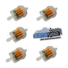5x Benzinfilter /
