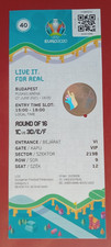 Orig. Ticket  EM / Europameisterschaft 2020 NIEDERLANDE - TSCHECHIEN  1/8 FINALE