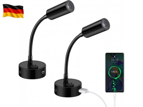 2er led leselampe 12v - led,