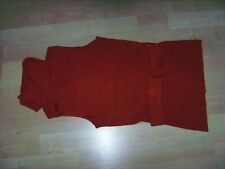 Damen Mädchen Rolli Strick Pullover Ärmellos Orange Gr XS S TOP