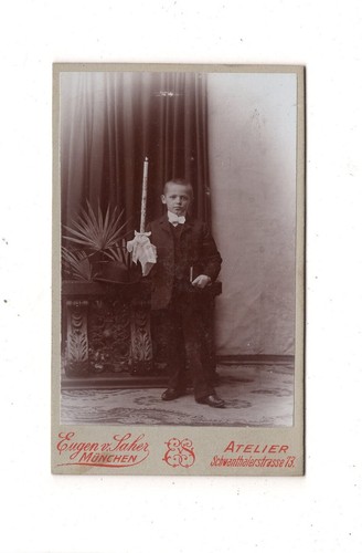 Cdv foto feiner junge - feiner,