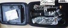 C Klarinette Holzblasinstrument Schneider mit 2 Birnen Werkstattgeprüft