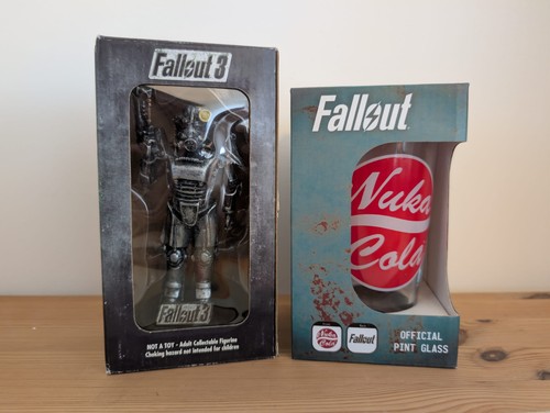 Fallout figur plus nuka cola - figur,