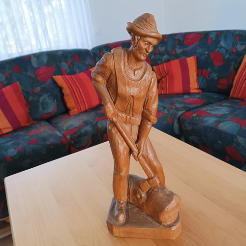Holz figur der alte - figur, „der