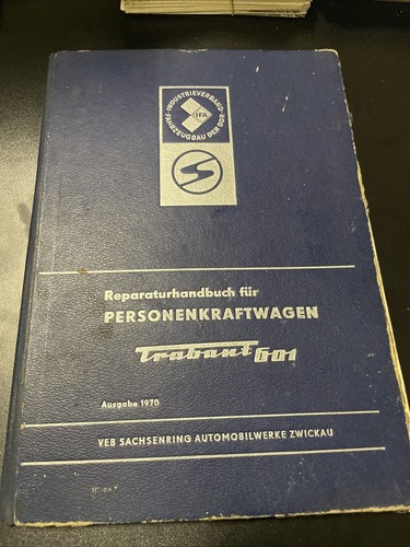 Reparaturhandbuch trabant - reparaturhandbuch,
