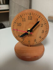 Schreibtischuhr Buche 11x14cm