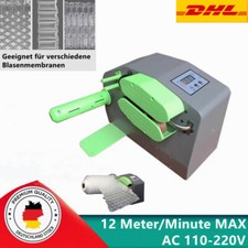 Luftpolstermaschine Luftpolster Luftkissen Luftpolstermatte Luftkissenfolie Neu