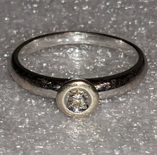 MARKEN SOLITÄRRING MONCARA BRILLANT DIAMANT LUPENREIN 375 GOLD 54 BOX VERLOBUNG