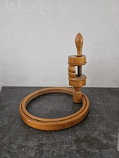 Stickrahmen Holz Retro Inkl. Tischhalterung Tischbefestiging