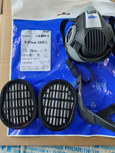 Dräger halbmaske plore 3300 - halbmaske, x-plore