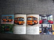 De Simon Starline 4x4 Allrad Bus Prospekt Brochure English Italiano selten rare