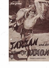 TARZAN und der schwarze Dämon Gordon Scott Peter van Eyck Filmprogramm IFB 3019
