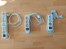 Steckdosenleiste (Made in Germany), 3 Stück