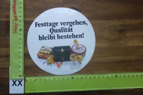 Alter aufkleber schokolade - alter,