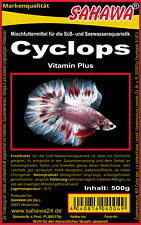Frostfutter Fischfutter unsere GROßEN1x 500g Tafel Cyclops