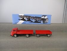 Märklin 18035 Metallauto Krupp Lkw mit Anhänger rot in OVP